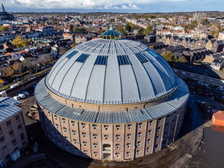 De Koepel in Haarlem, buitenaanzicht