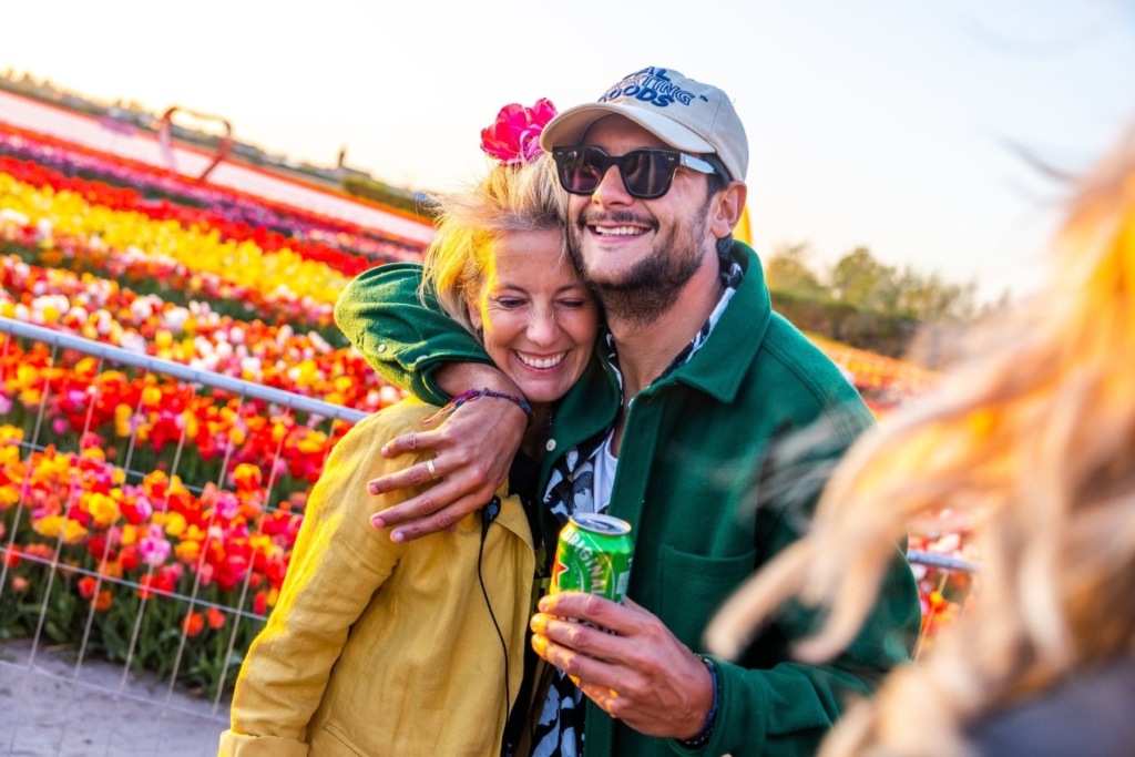 Jorieke backstage bij Vier de Lente Festival